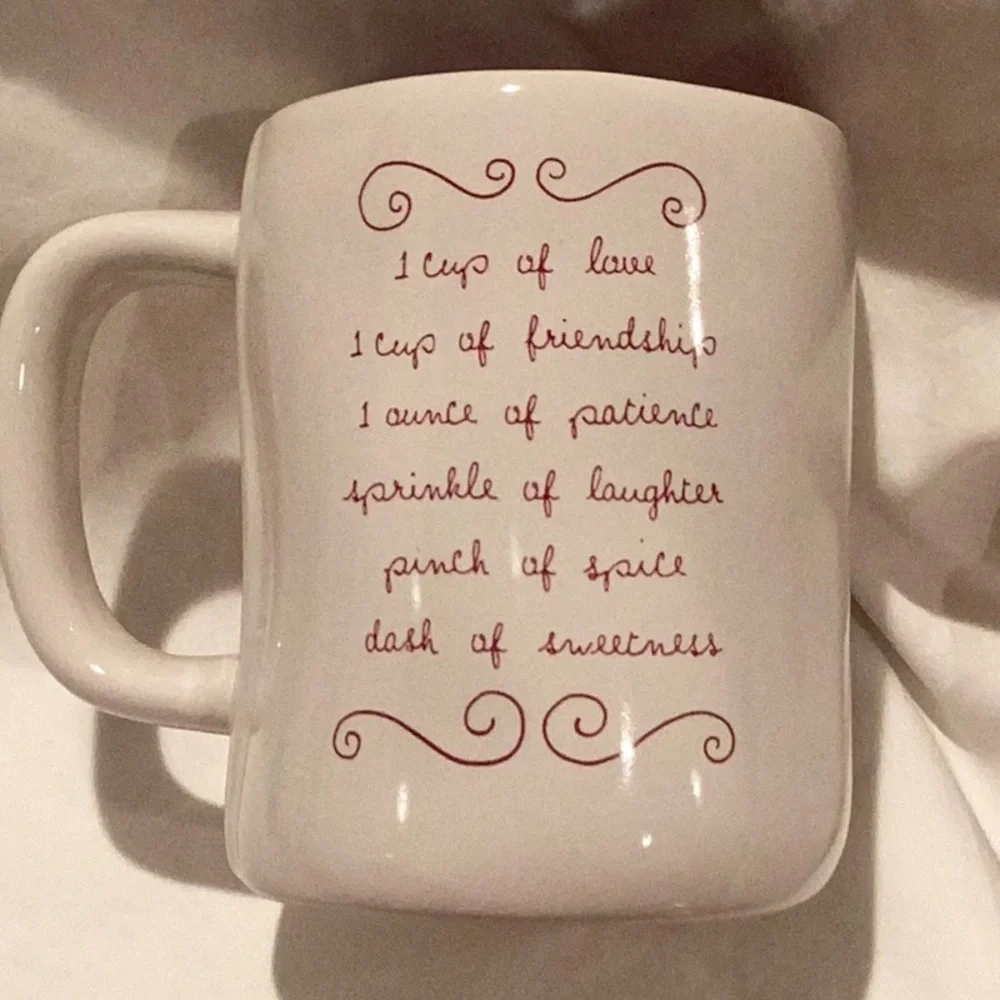 Rae Dunn Valentine Love Potion double sided mug